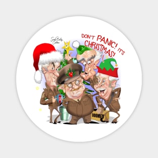 Dads army Christmas Magnet